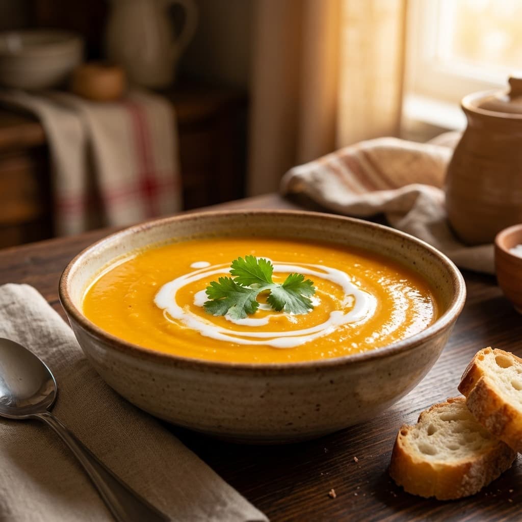 आयुर्वेदिक गाजर अदरक सूप