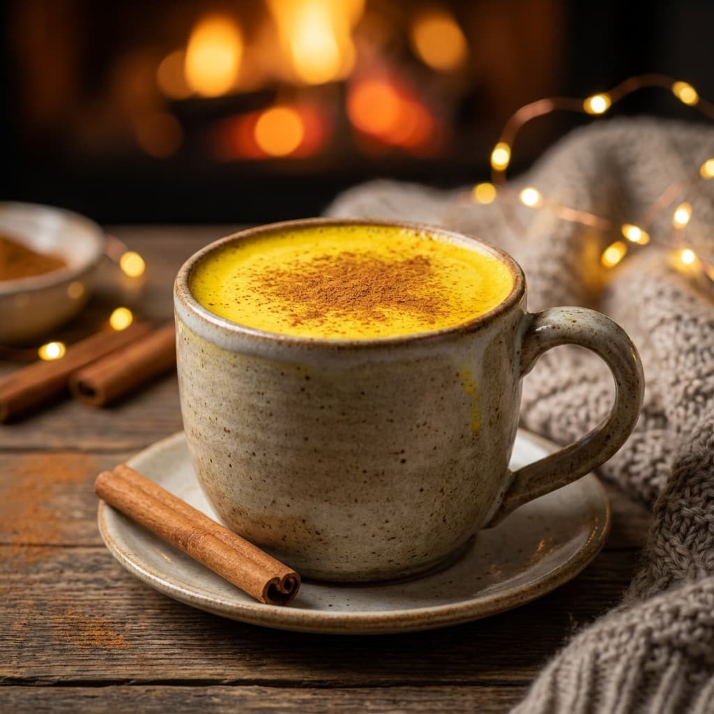 गोल्डन मिल्क (हल्दी वाला दूध)